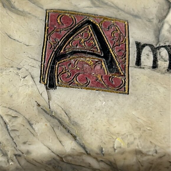 Amazing Grace Heavy Resin Wall Hanging Cross Religious Christian Decor - Picture 7 of 9